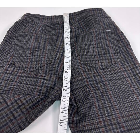 Sanctuary x Anthropologie Plaid Leggings Small Gray Stretch Pants Size Small - Picture 8 of 9